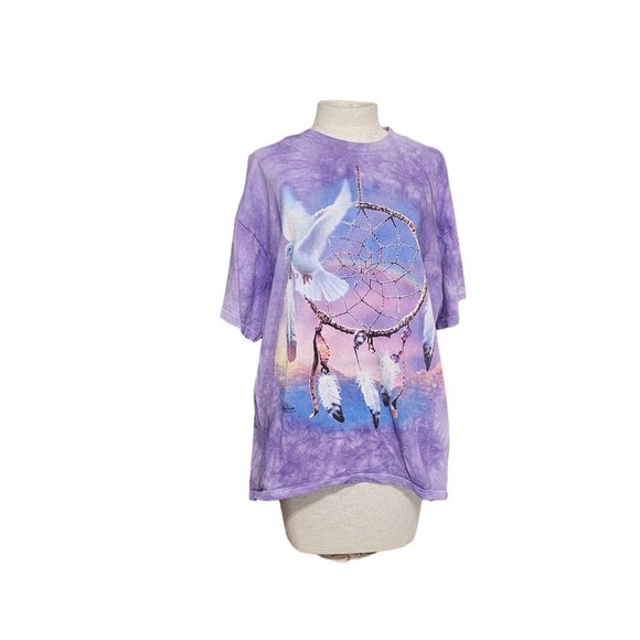 The Mountain David Penfound 2011 Dreamcatcher T Shirt size XL Tie dye purple - Picture 1 of 8
